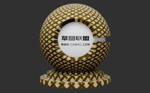Enscape提花法兰绒面料布料材质贴图下载334