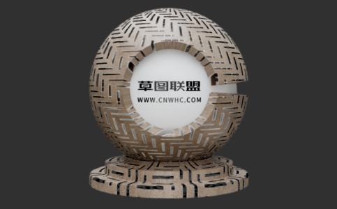 Enscape打孔皮革材质贴图下载124