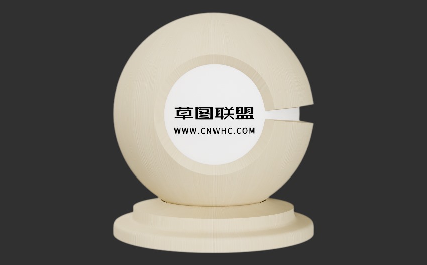 Enscape白杨木钢刷技木皮板木纹材质贴图下载0116