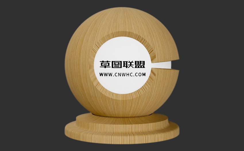 Enscape白杨木钢刷科技木皮板木纹材质贴图下载0125