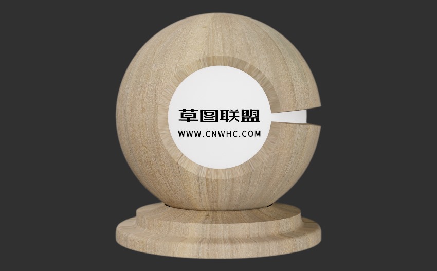 Enscape瑞士檀木钢刷自然拼木纹材质贴图下载0136