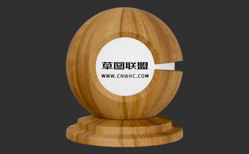 Enscape桧木自然拼木纹材质贴图下载0145