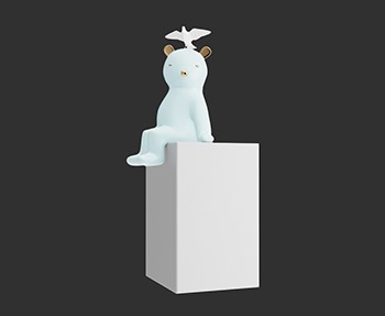 潮玩雕塑饰品摆设SketchUp草图大师SU模型下载0145