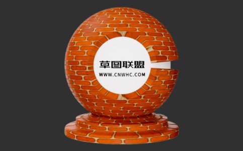 Enscape红色路面铺路石材质贴图下载164