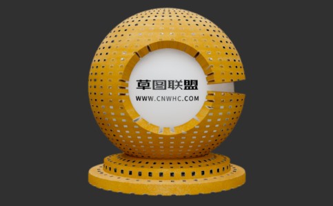 Enscape打孔皮革材质贴图下载156