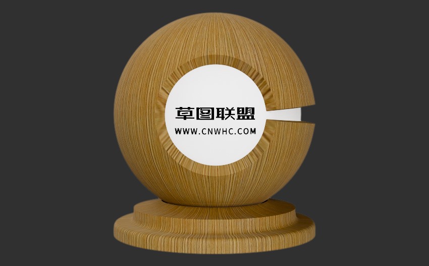 Enscape白杨木钢刷科技木皮板木纹材质贴图下载0152