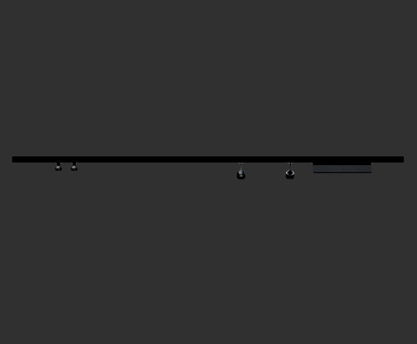 磁吸轨道灯SketchUp草图大师SU模型下载111