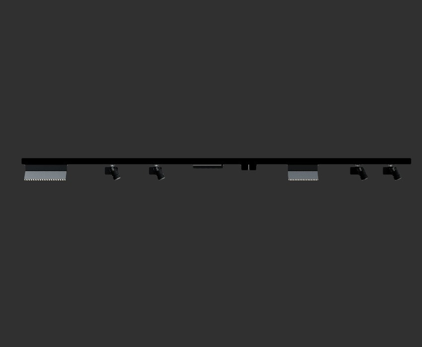 磁吸轨道灯SketchUp草图大师SU模型下载117