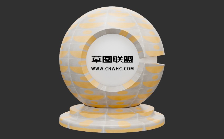 Enscape带图案瓷砖材质贴图下载0224