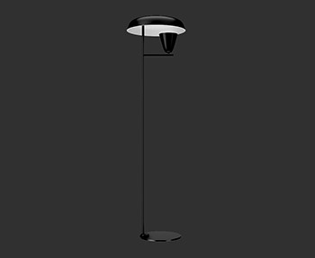 落地灯照明灯具SketchUp草图大师SU模型下载0019