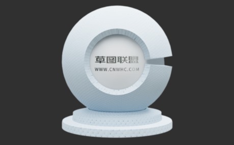 Enscape淡青色面料布料材质贴图下载184