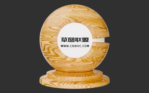 Enscape落叶松木纹材质贴图下载093