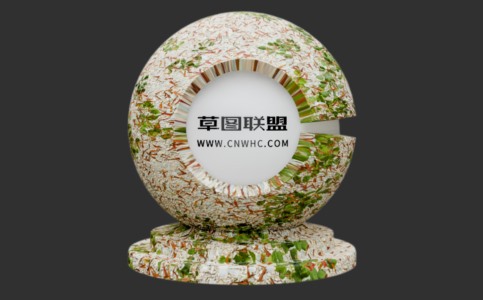Enscape碎石植被地面材质贴图下载199