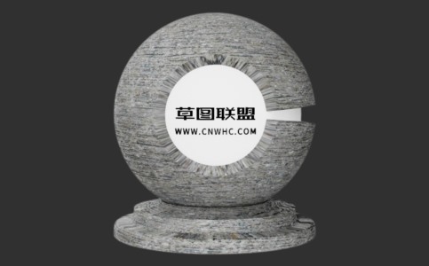 Enscape带沟槽的混凝土材质贴图下载184