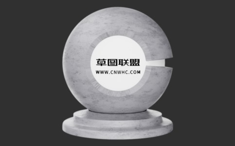 Enscape带颗粒混凝土材质贴图下载221