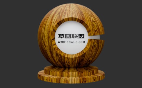Enscape胡桃木纹材质贴图下载294