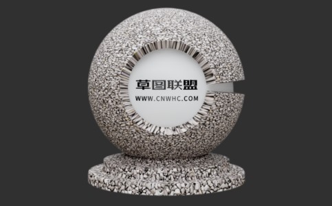 Enscape碎石子片材质贴图下载191