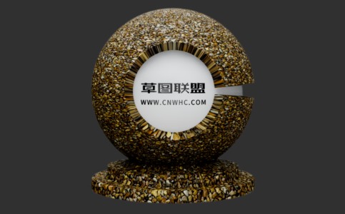 Enscape碎石子片材质贴图下载194
