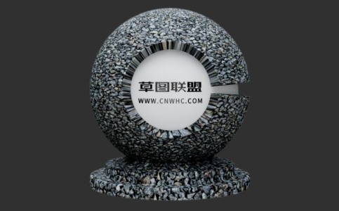 Enscape碎石子片材质贴图下载207