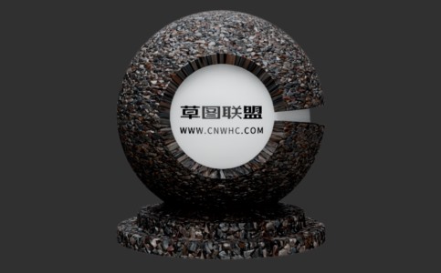 Enscape碎石子片材质贴图下载208