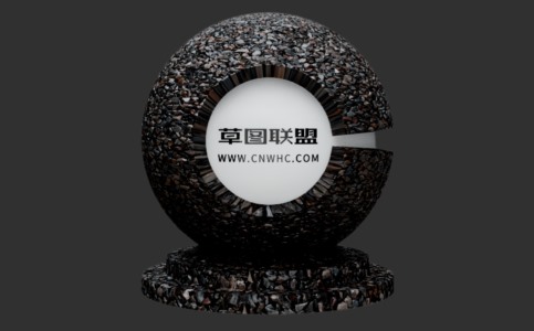 Enscape碎石子片材质贴图下载209