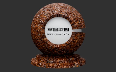 Enscape碎石子片材质贴图下载210