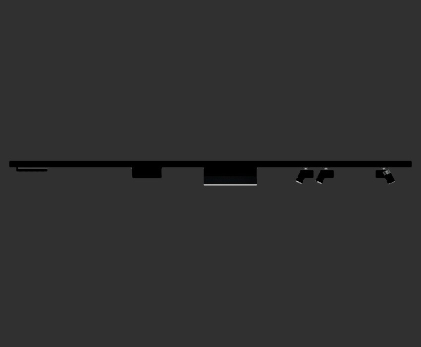 磁吸轨道灯SketchUp草图大师SU模型下载131