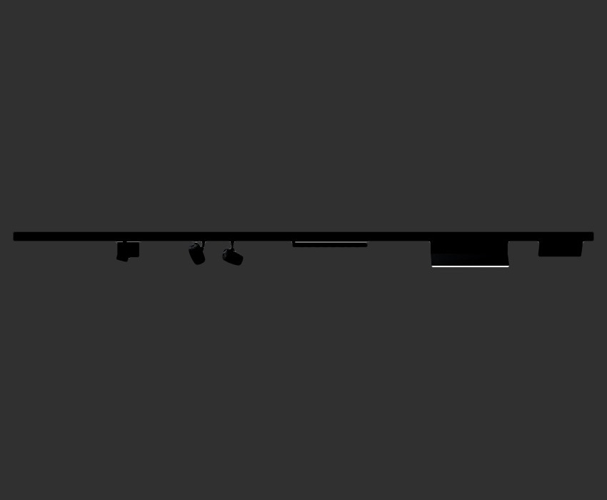 磁吸轨道灯SketchUp草图大师SU模型下载136
