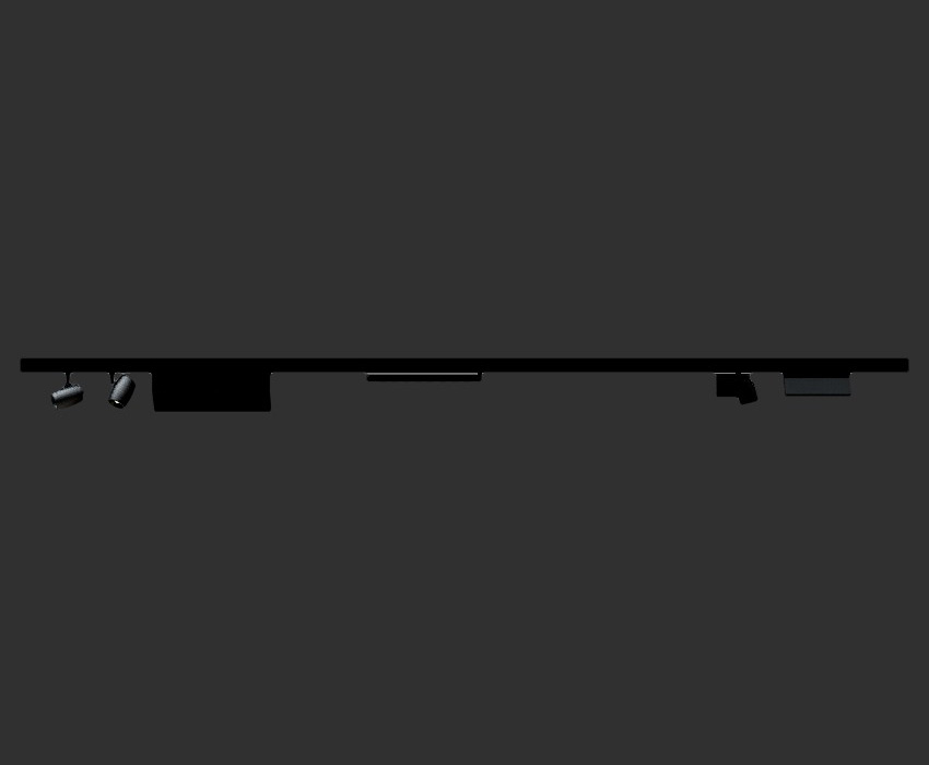 磁吸轨道灯SketchUp草图大师SU模型下载145