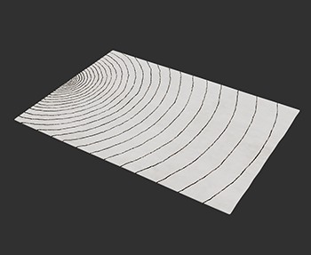 布艺地毯SketchUp草图大师SU模型下载0023