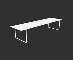 办公家具办公桌工位SketchUp草图大师SU模型下载0082