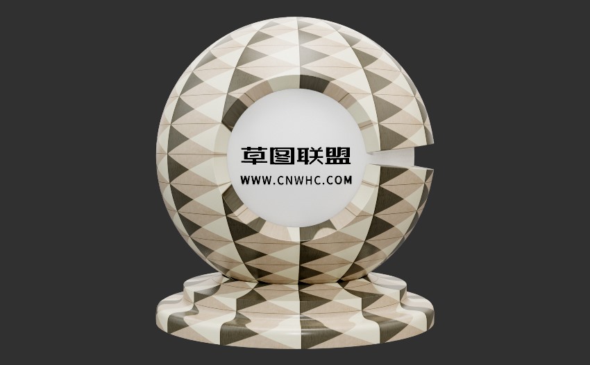 Enscape带图案瓷砖材质贴图下载0249