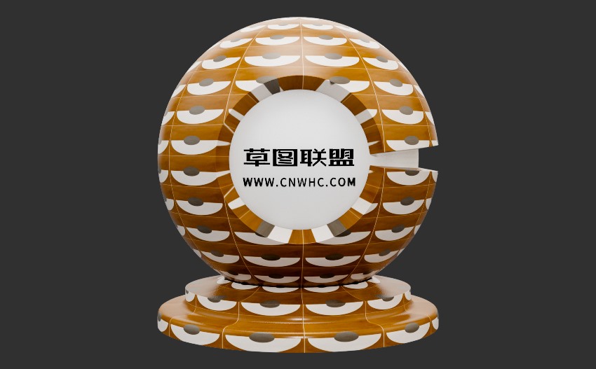 Enscape带图案瓷砖材质贴图下载0262