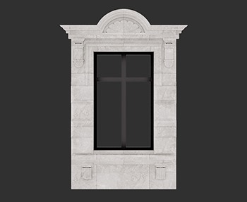 窗户SketchUp草图大师SU模型下载0022