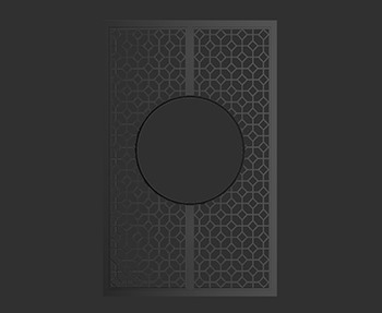 屏风隔断SketchUp草图大师SU模型下载0061