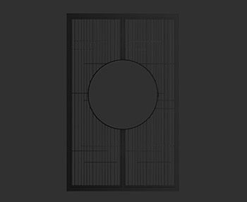 屏风隔断SketchUp草图大师SU模型下载0064
