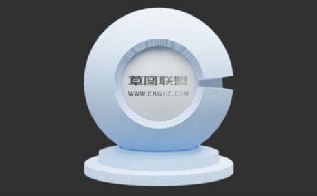 Enscape蓝色牛津布布料材质贴图下载237