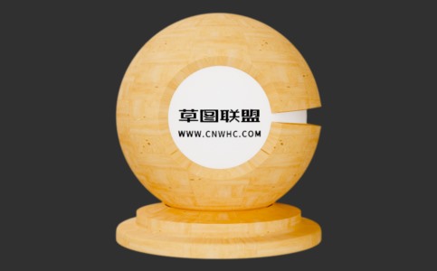 Enscape柏木棋盘拼木地板材质贴图下载221