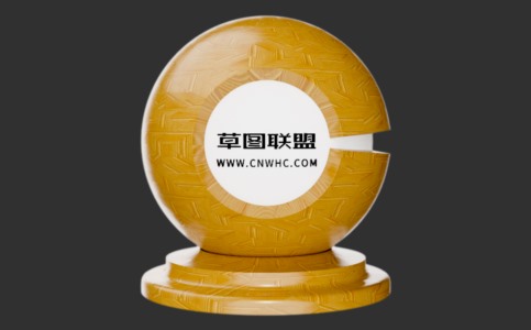 Enscape橡木半开放漆方形复古拼木地板材质贴图下载509
