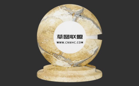 Enscape开裂的混凝土材质贴图下载015