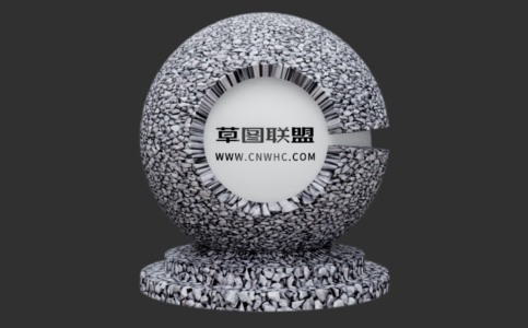 Enscape碎石子片材质贴图下载217