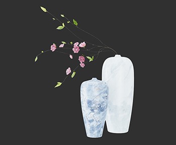 花艺饰品摆设SketchUp草图大师SU模型下载0025