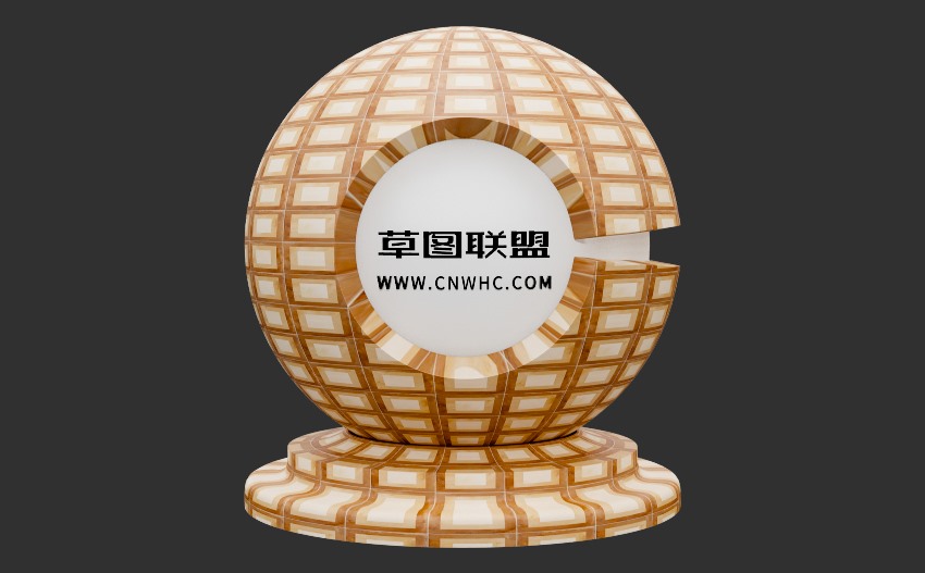 Enscape带图案瓷砖材质贴图下载0295