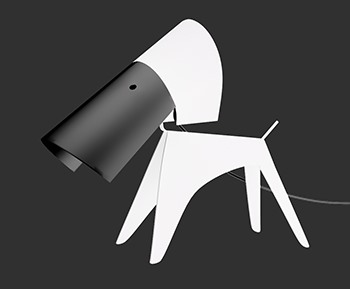 台灯照明灯具SketchUp草图大师SU模型下载0073