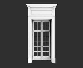 窗户SketchUp草图大师SU模型下载0073