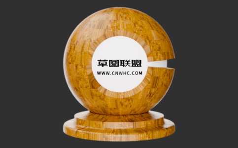 Enscape落叶松木编织拼木地板材质贴图下载268