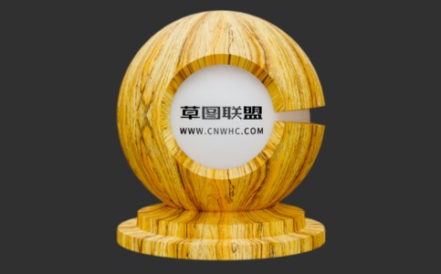 Enscape栗木纹材质贴图下载370
