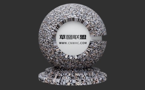 Enscape碎石子材质贴图下载243