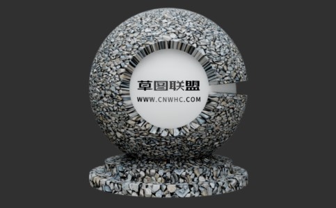 Enscape碎石子材质贴图下载247