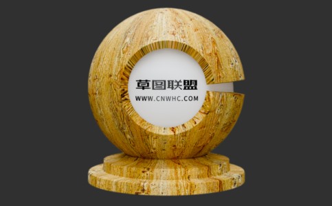 Enscape乡村松木纹材质贴图下载454
